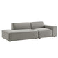 Restore 2-Piece Performance Fabric Upholstered Modular Loveseat by Modway