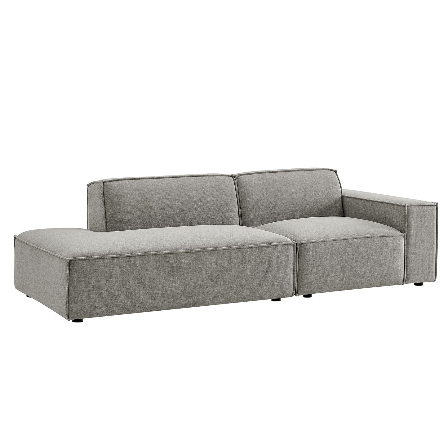 Restore 2-Piece Performance Fabric Upholstered Modular Loveseat by Modway