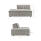 Restore 2-Piece Performance Fabric Upholstered Modular Loveseat by Modway