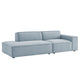 Restore 2-Piece Performance Fabric Upholstered Modular Loveseat by Modway