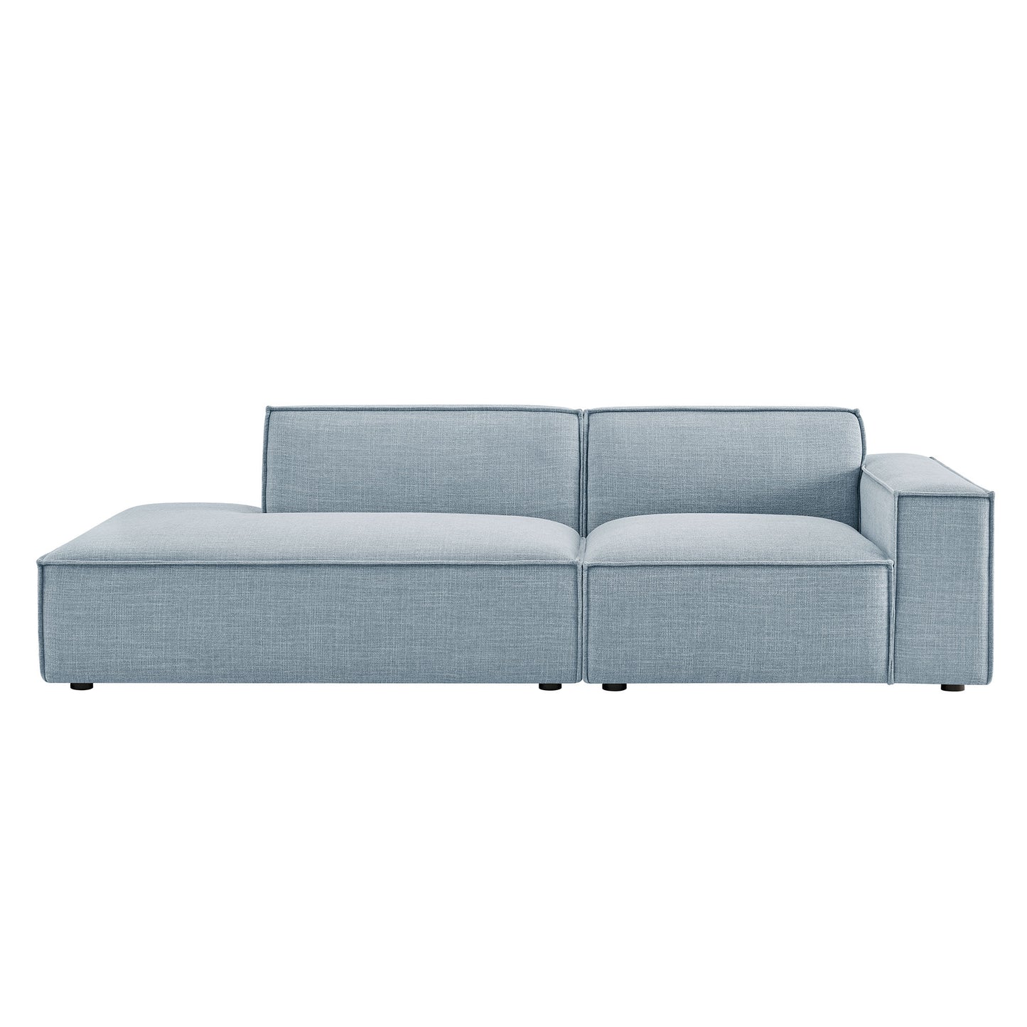 Restore 2-Piece Performance Fabric Upholstered Modular Loveseat by Modway