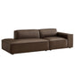 Restore 2-Piece Vegan Leather Modular Loveseat by Modway