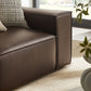 Restore 2-Piece Vegan Leather Modular Loveseat by Modway