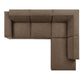 Restore 4-Piece Performance Fabric Upholstered Modular L-Shaped Sofa by Modway