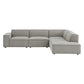Restore 4-Piece Performance Fabric Upholstered Modular L-Shaped Sofa by Modway