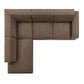 Restore 4-Piece Performance Fabric Upholstered Modular L-Shaped Sofa by Modway