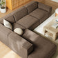 Restore 4-Piece Performance Fabric Upholstered Modular L-Shaped Sofa by Modway