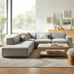 Restore 4-Piece Performance Fabric Upholstered Modular L-Shaped Sofa by Modway