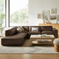 Restore 4-Piece Vegan Leather Modular L-Shaped Sofa by Modway