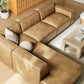 Restore 4-Piece Vegan Leather Modular L-Shaped Sofa by Modway