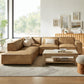 Restore 4-Piece Vegan Leather Modular L-Shaped Sofa by Modway