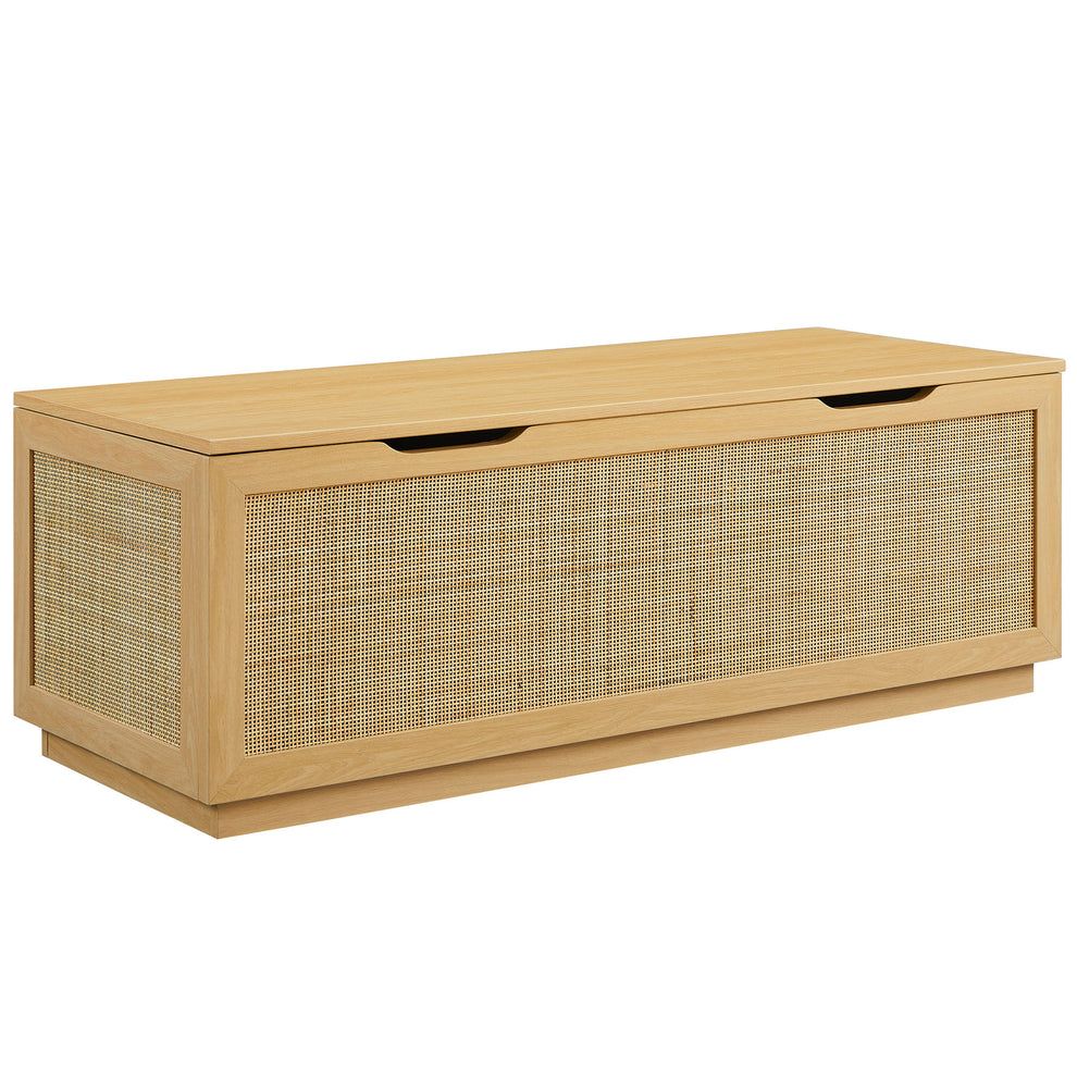 Soma 47" Rattan Storage Bench by Modway | Benches | Modishstore - 2