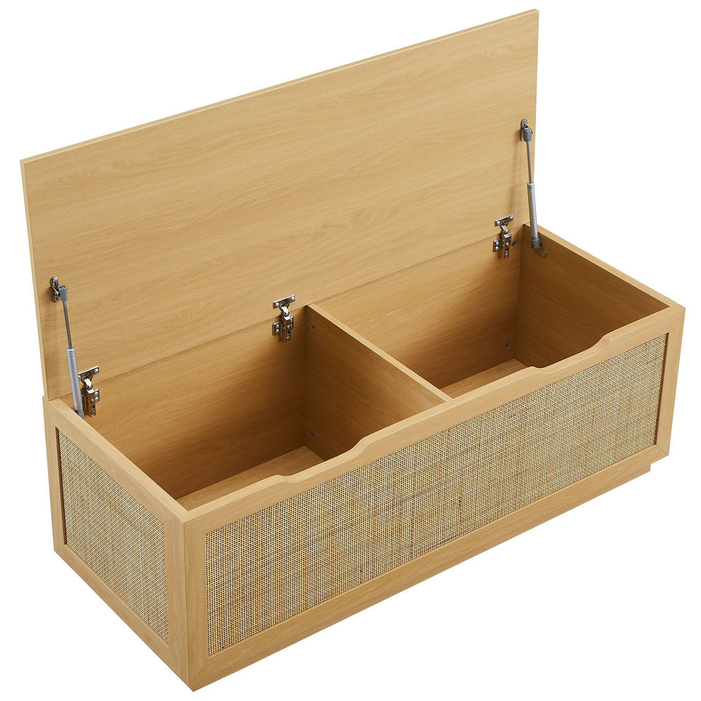 Soma 47" Rattan Storage Bench by Modway | Benches | Modishstore - 5