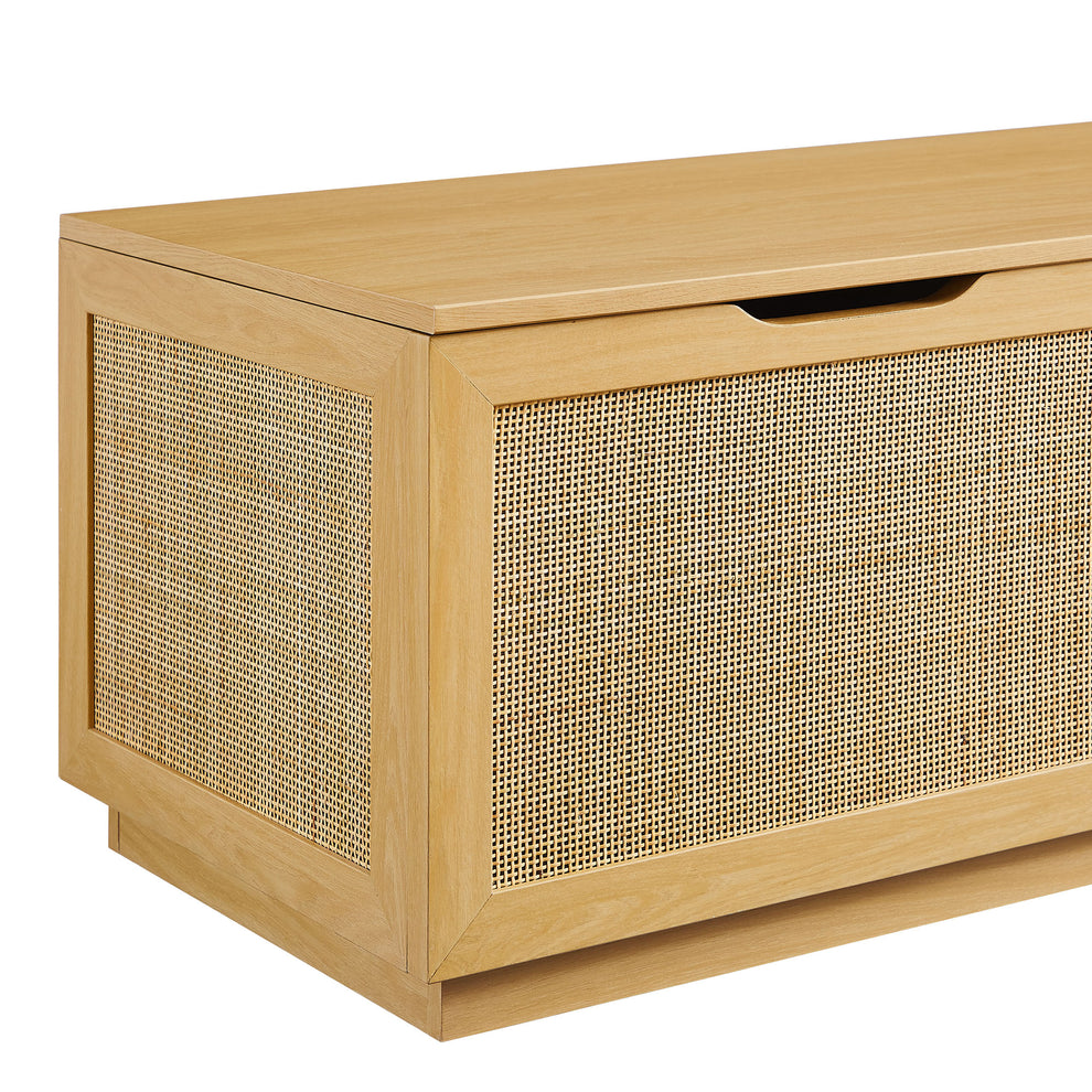 Soma 47" Rattan Storage Bench by Modway | Benches | Modishstore - 6