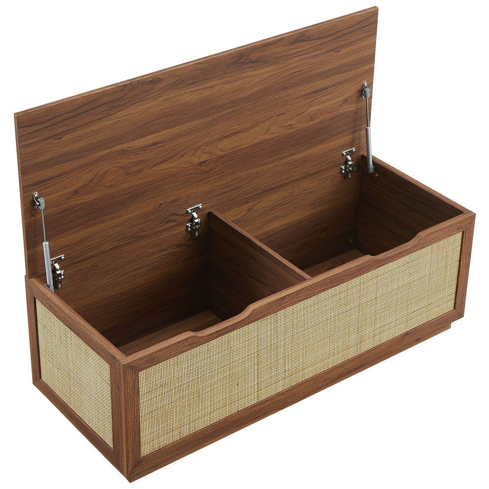 Soma 47" Rattan Storage Bench by Modway | Benches | Modishstore - 14