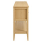Soma 62 Inch Rattan Console Table by Modway