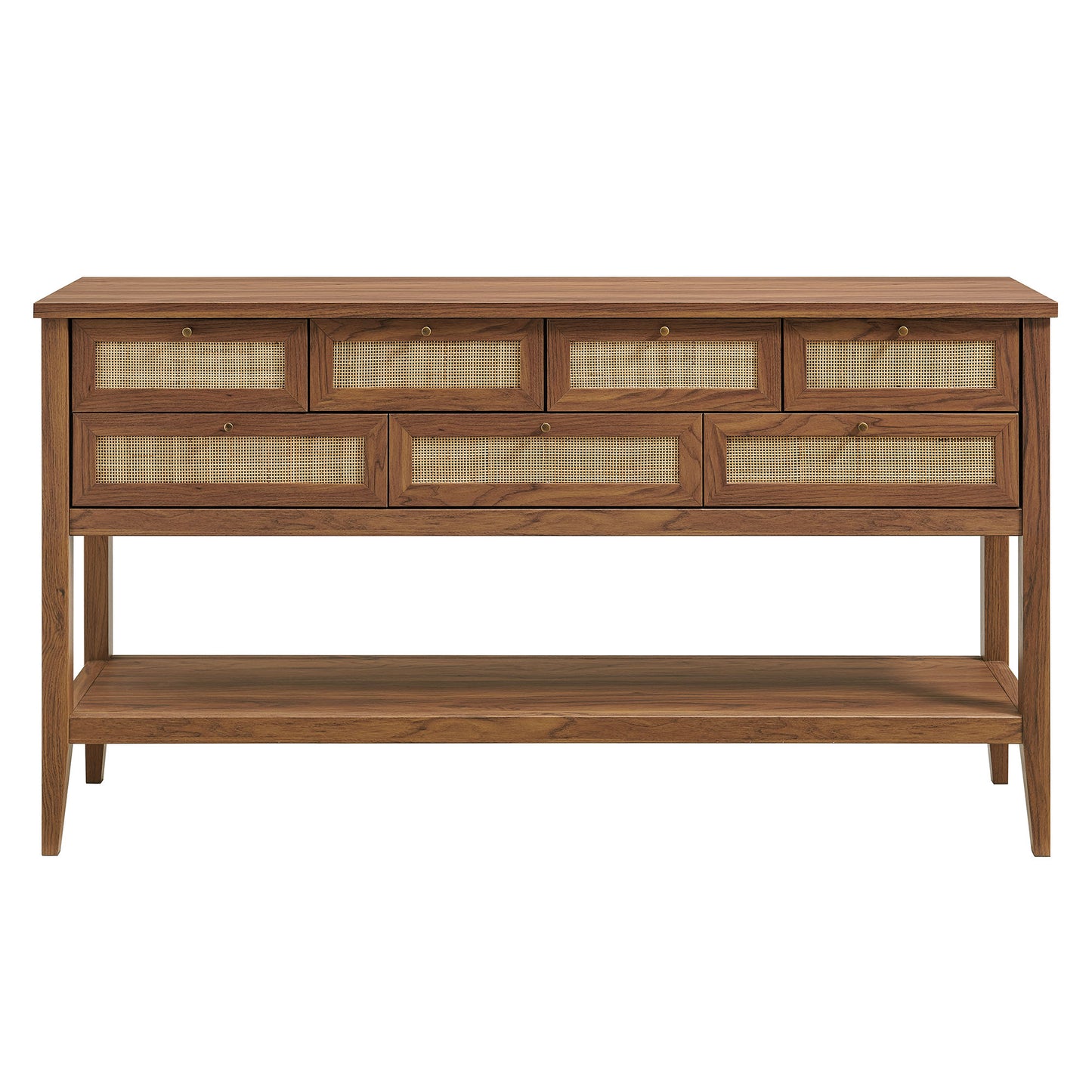 Soma 62 Inch Rattan Console Table by Modway