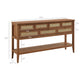 Soma 62 Inch Rattan Console Table by Modway