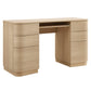 Mirae 55" 6-Drawer Curved Office Desk by Modway