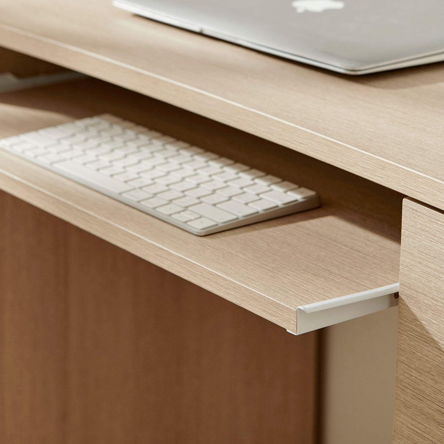 Mirae 55" 6-Drawer Curved Office Desk by Modway