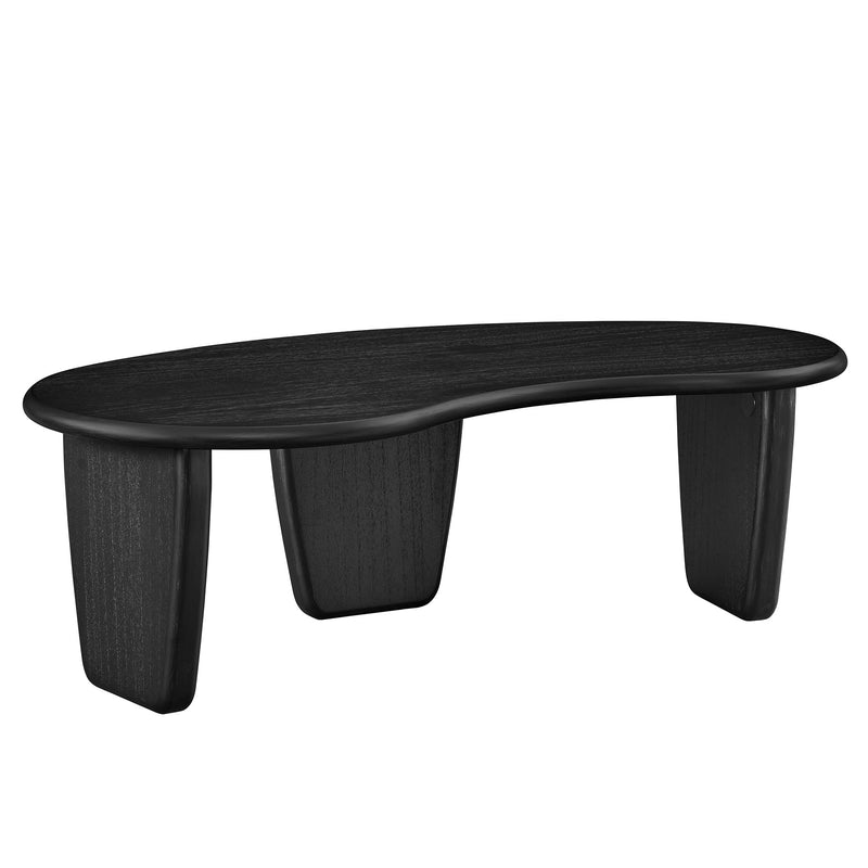 Vetra Kidney-Shaped Free Coffee Table by Modway | Accent Tables | Modishstore - 2