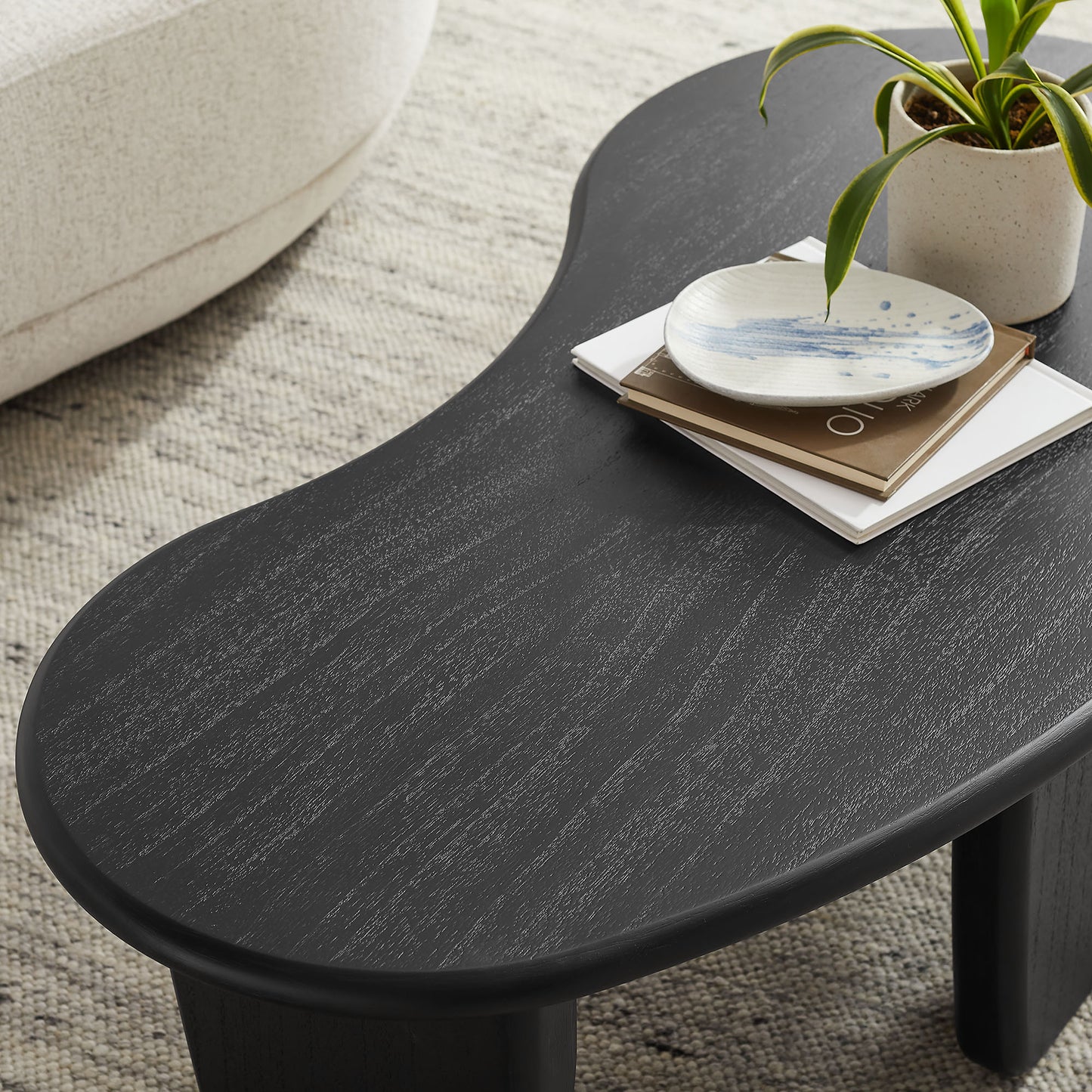 Vetra Kidney-Shaped Free Coffee Table by Modway | Accent Tables | Modishstore - 8