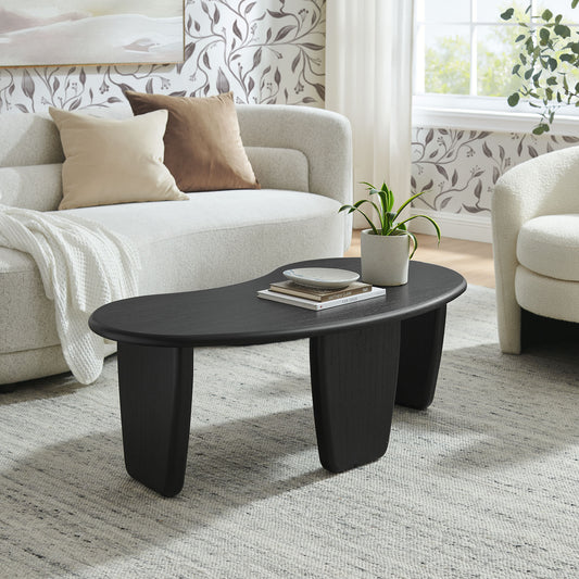 Vetra Kidney-Shaped Free Coffee Table by Modway | Accent Tables | Modishstore - 1