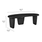 Vetra Kidney-Shaped Free Coffee Table by Modway | Accent Tables | Modishstore - 10