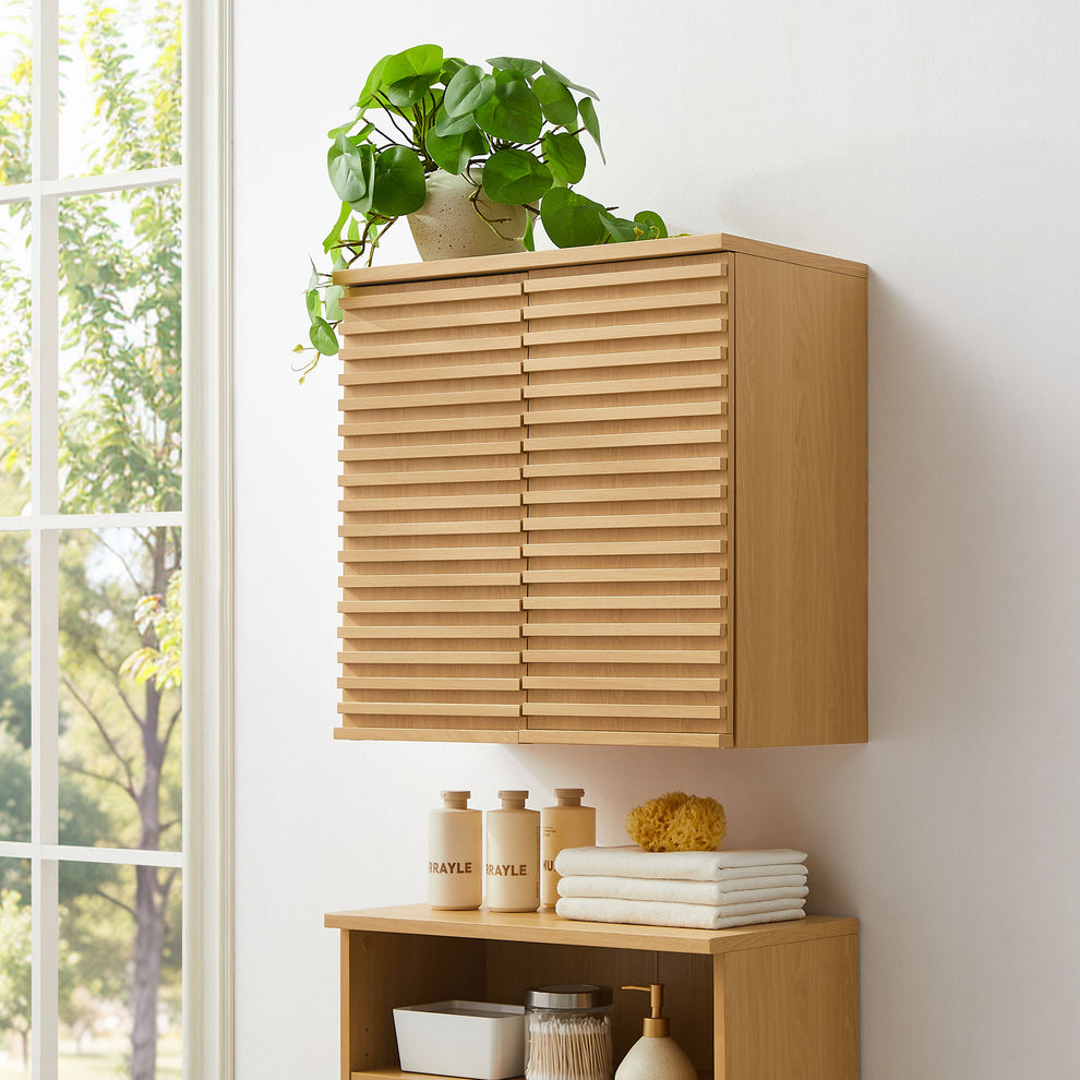 Render Wall Mounted Bathroom Cabinet by Modway | Bathroom Accessories | Modishstore - 1