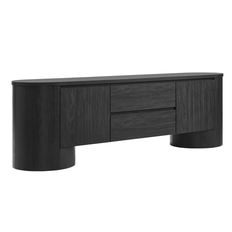 Duval 71 Inch Oval TV Cabinet by Modway | TV Stands | Modishstore - 2