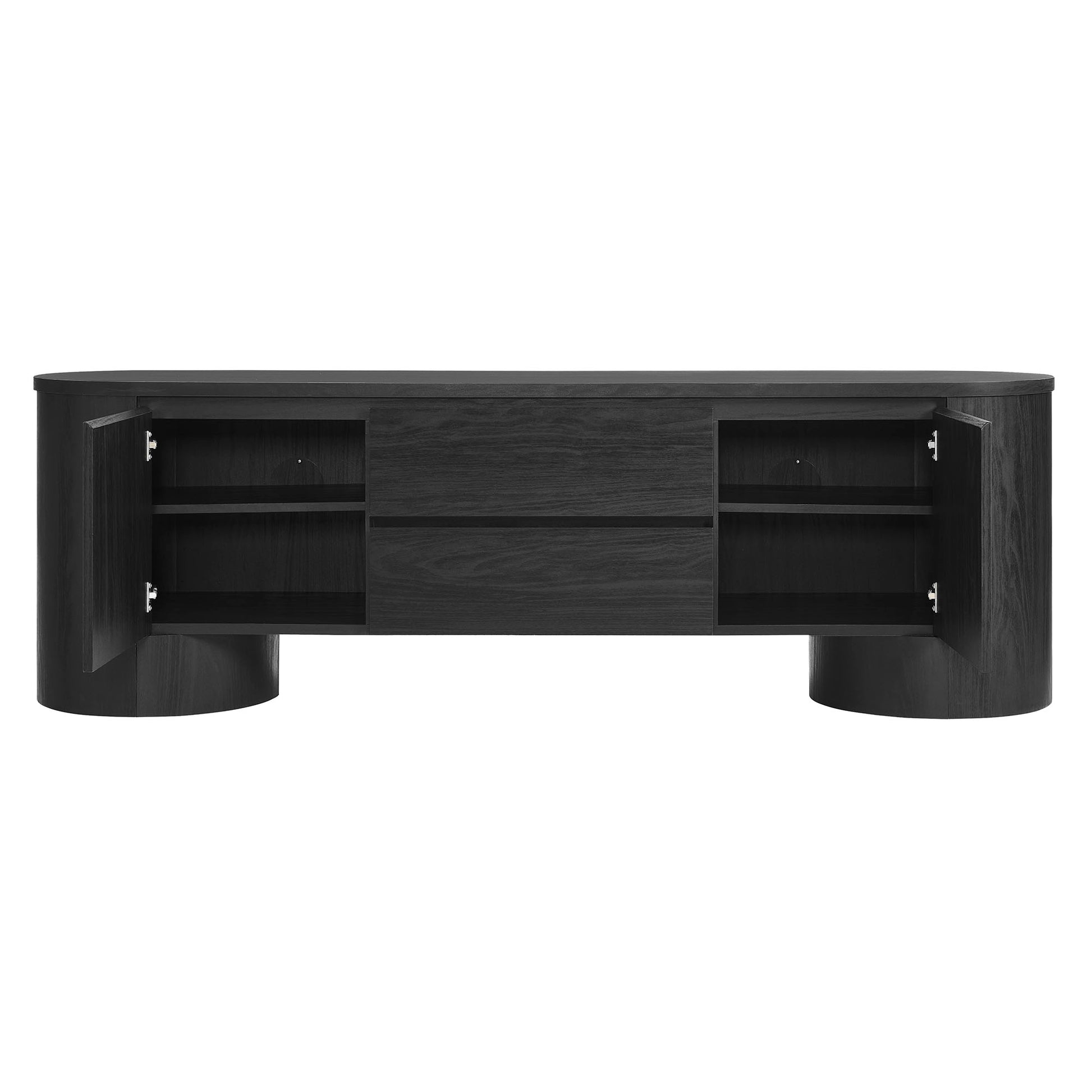 Duval 71 Inch Oval TV Cabinet by Modway | TV Stands | Modishstore - 5