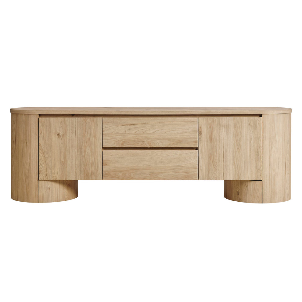 Duval 71 Inch Oval TV Cabinet by Modway | TV Stands | Modishstore - 13