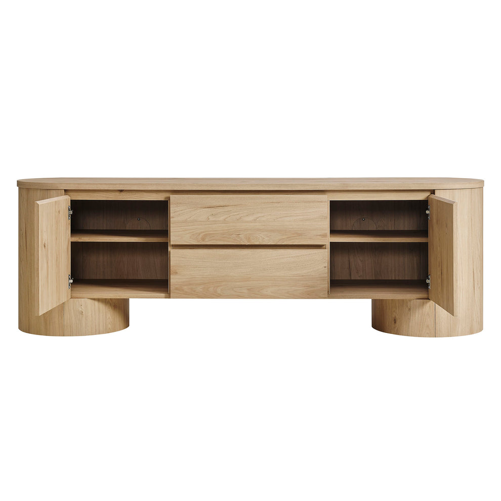 Duval 71 Inch Oval TV Cabinet by Modway | TV Stands | Modishstore - 14