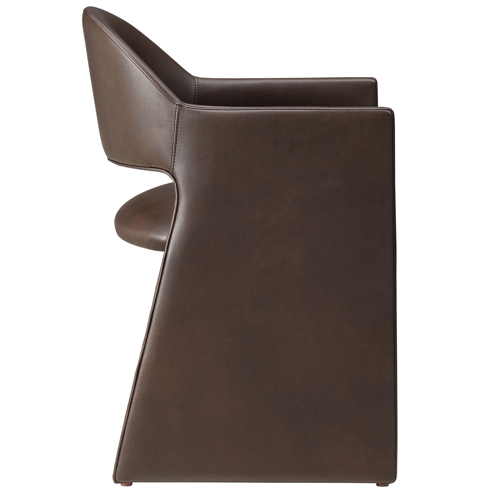 Talia Vegan Leather Dining Armchair - Thumbnail 4