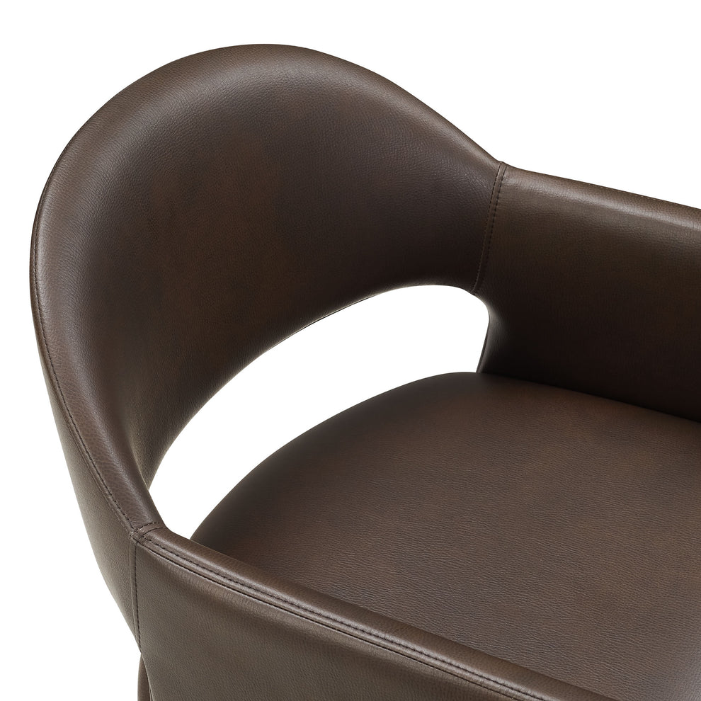 Talia Vegan Leather Dining Armchair by Modway | Dining Chairs | Modishstore - 6
