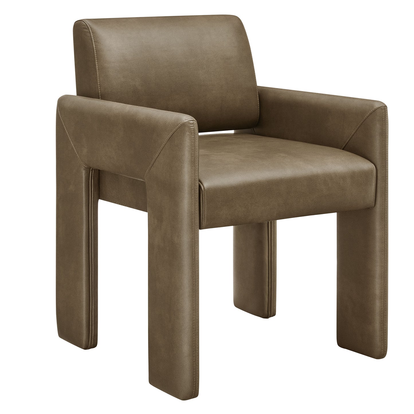 Daven Vegan Leather Dining Armchair by Modway | Dining Chairs | Modishstore - 10