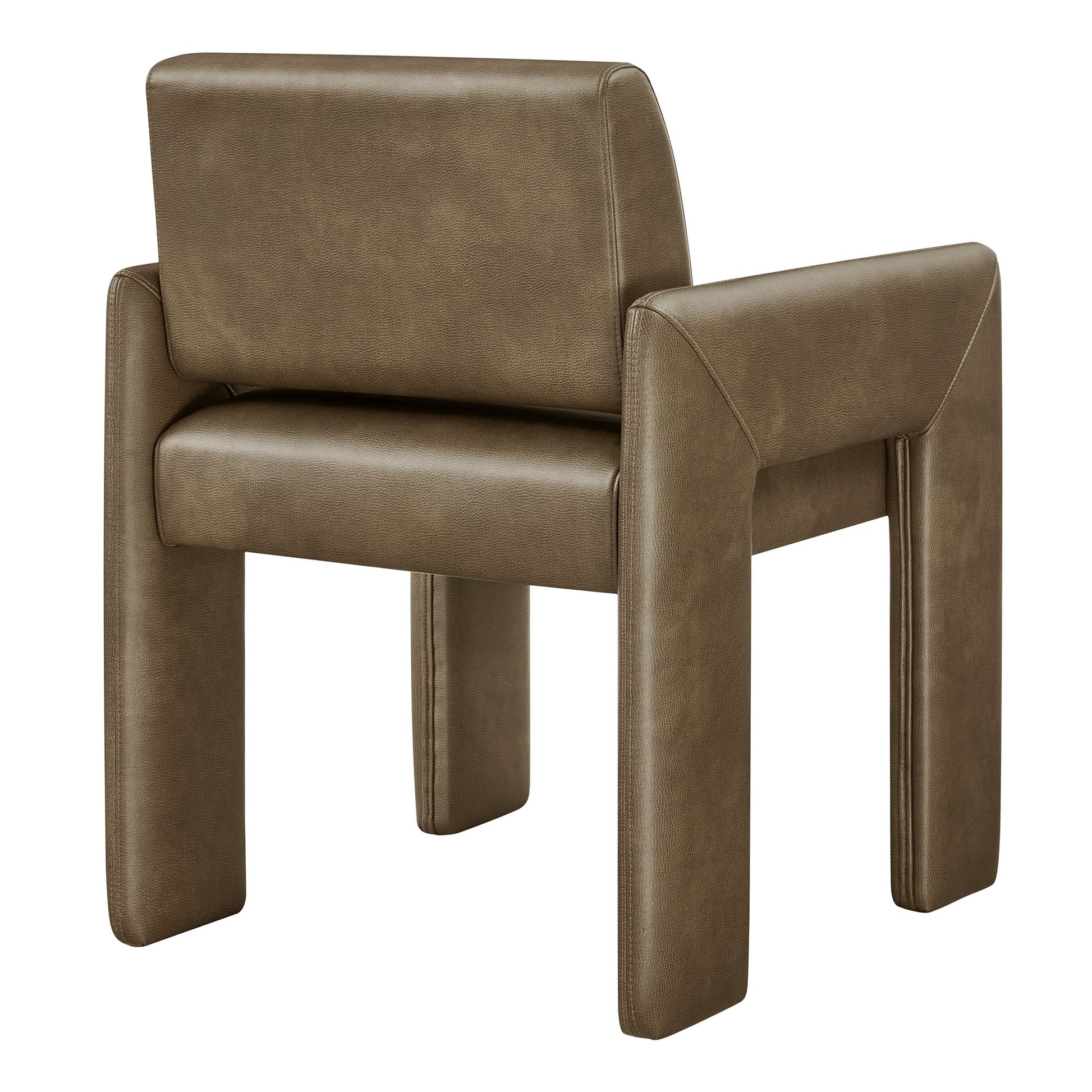 Daven Vegan Leather Dining Armchair by Modway | Dining Chairs | Modishstore - 12