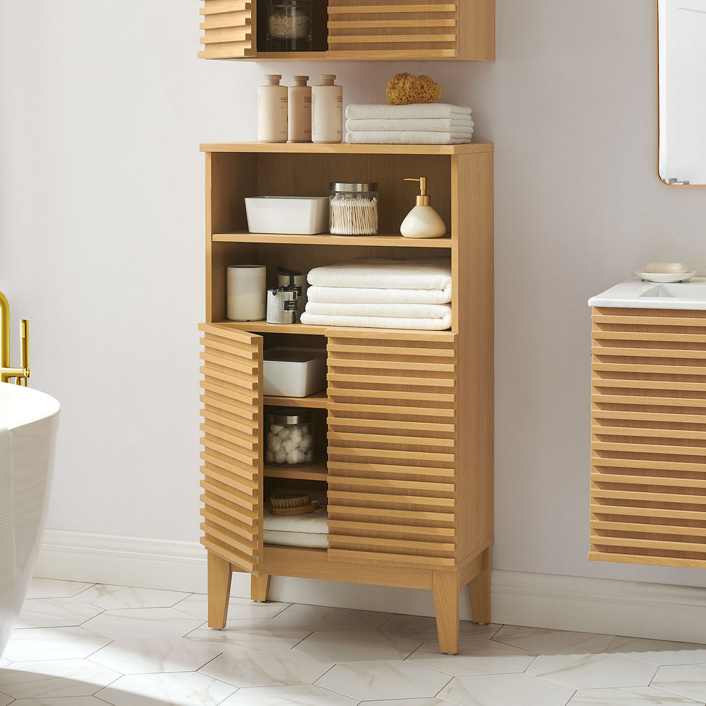 Render Bathroom Cabinet Set by Modway | Bathroom Accessories | Modishstore - 1