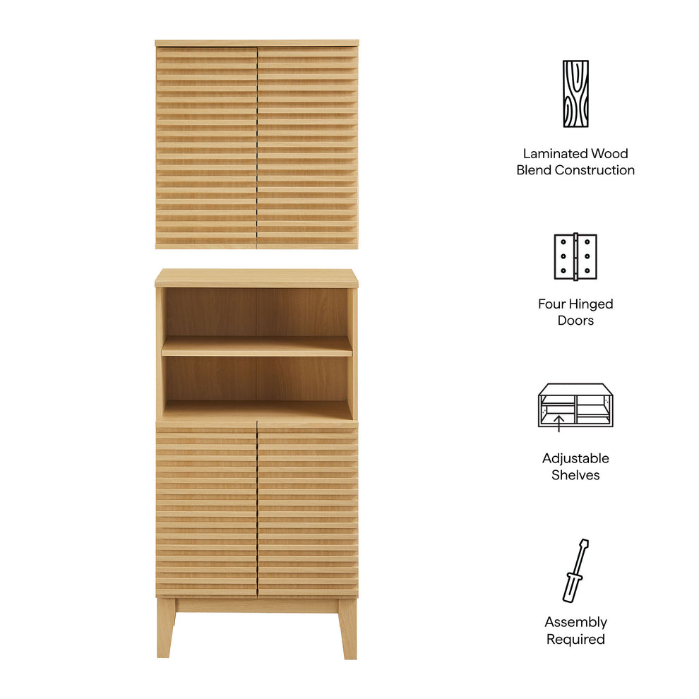Render Bathroom Cabinet Set by Modway | Bathroom Accessories | Modishstore - 8