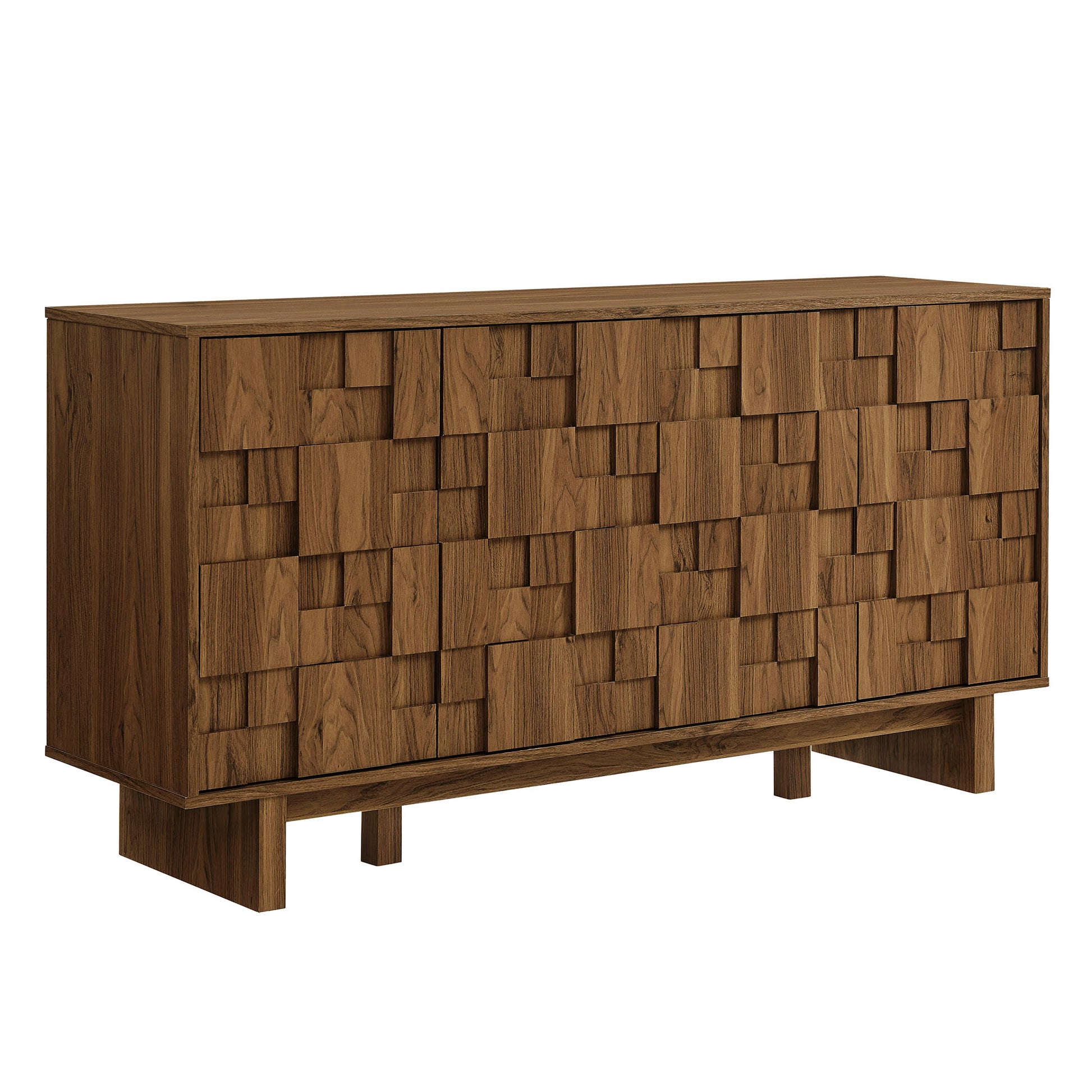 Owen 59 Inch 4 Door Geometric Sideboard by Modway | Sideboards | Modishstore - 2