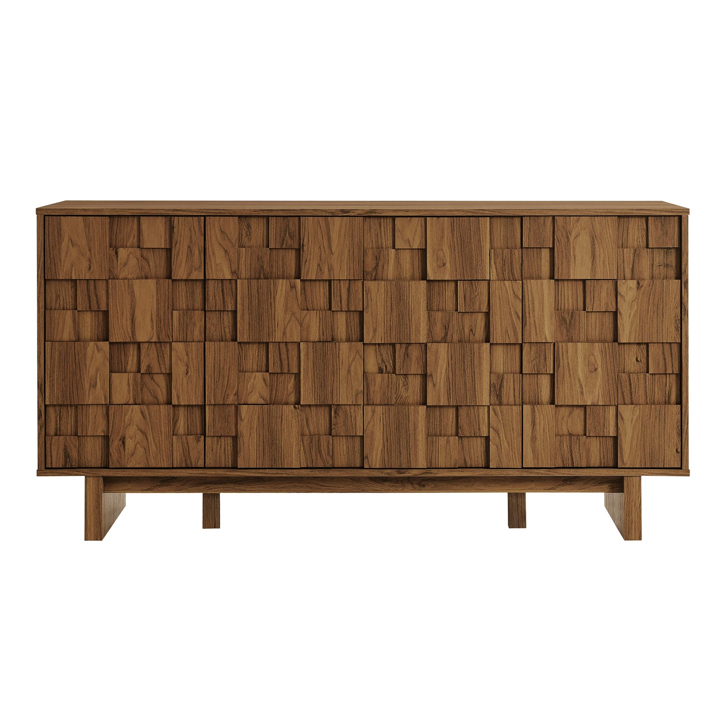 Owen 59 Inch 4 Door Geometric Sideboard by Modway | Sideboards | Modishstore - 4