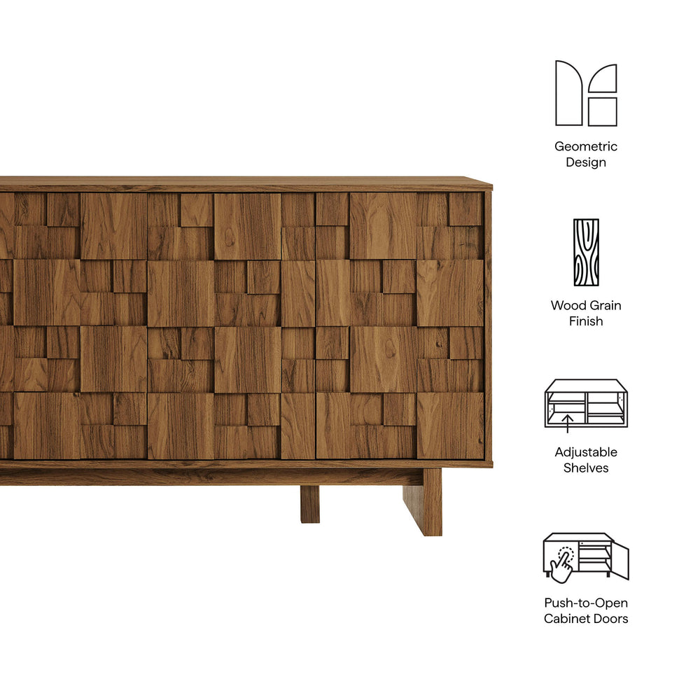 Owen 59 Inch 4 Door Geometric Sideboard by Modway | Sideboards | Modishstore - 9