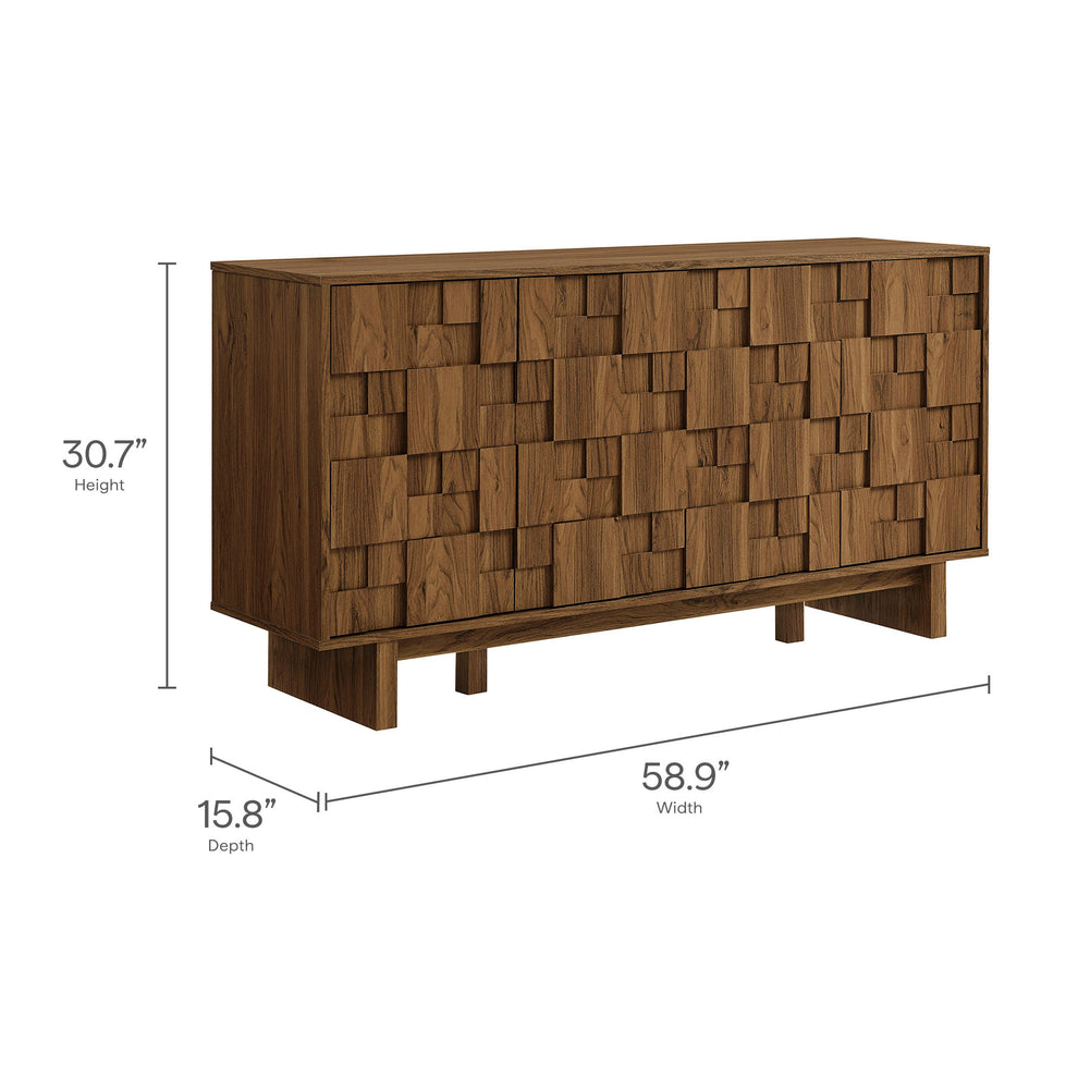 Owen 59 Inch 4 Door Geometric Sideboard by Modway | Sideboards | Modishstore - 10