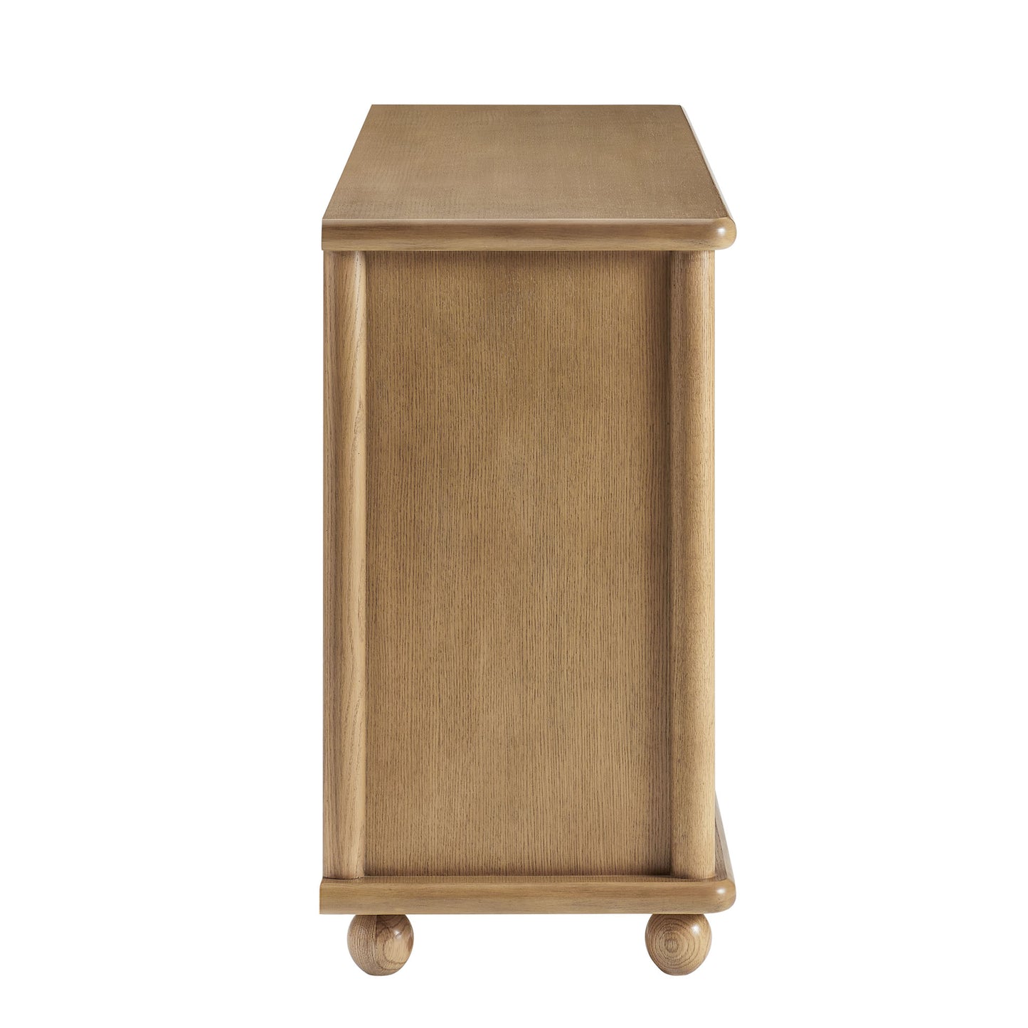 Marola 71 Inch Oak Wood Seagrass Sideboard by Modway