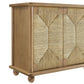 Marola 71 Inch Oak Wood Seagrass Sideboard by Modway