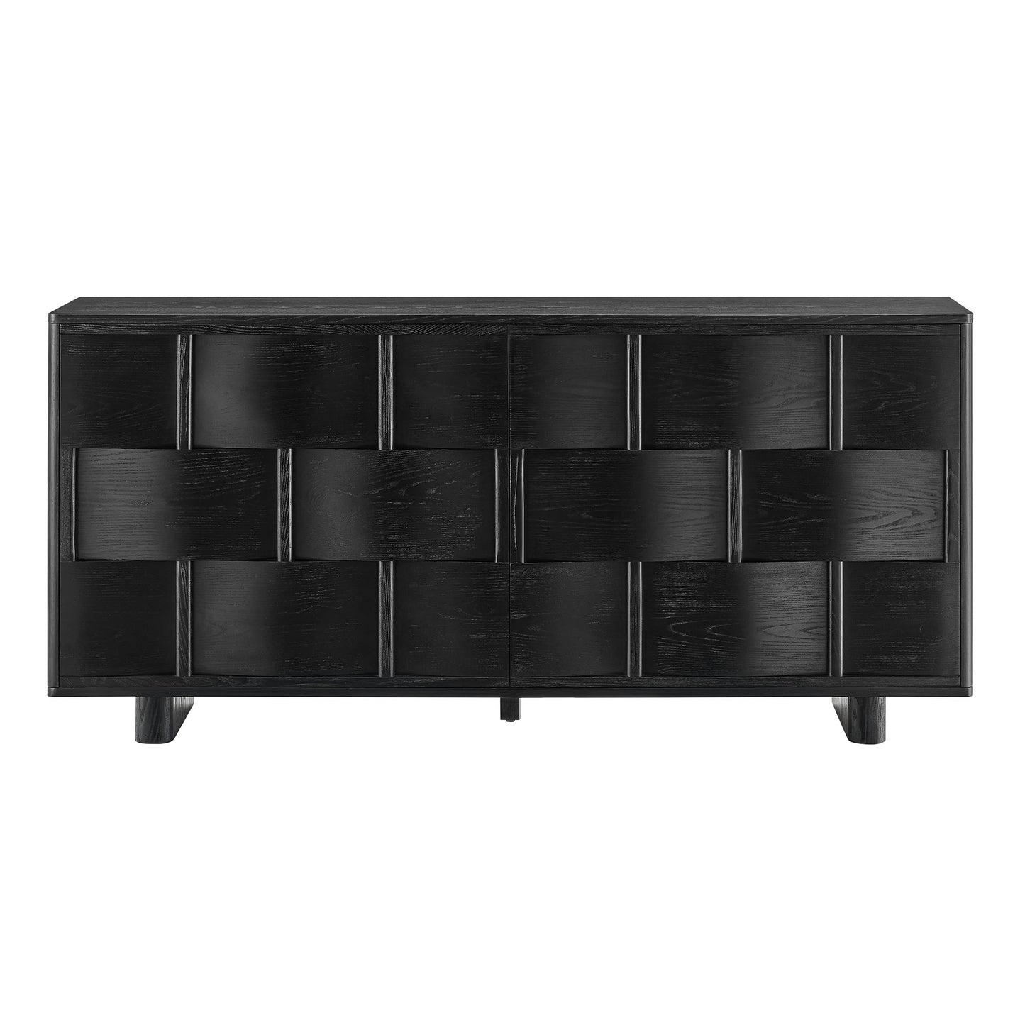 Foundry 71" Woven Design Buffet Storage Cabinet by Modway