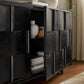 Foundry 71" Woven Design Buffet Storage Cabinet by Modway