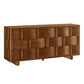 Foundry 71" Woven Design Buffet Storage Cabinet by Modway