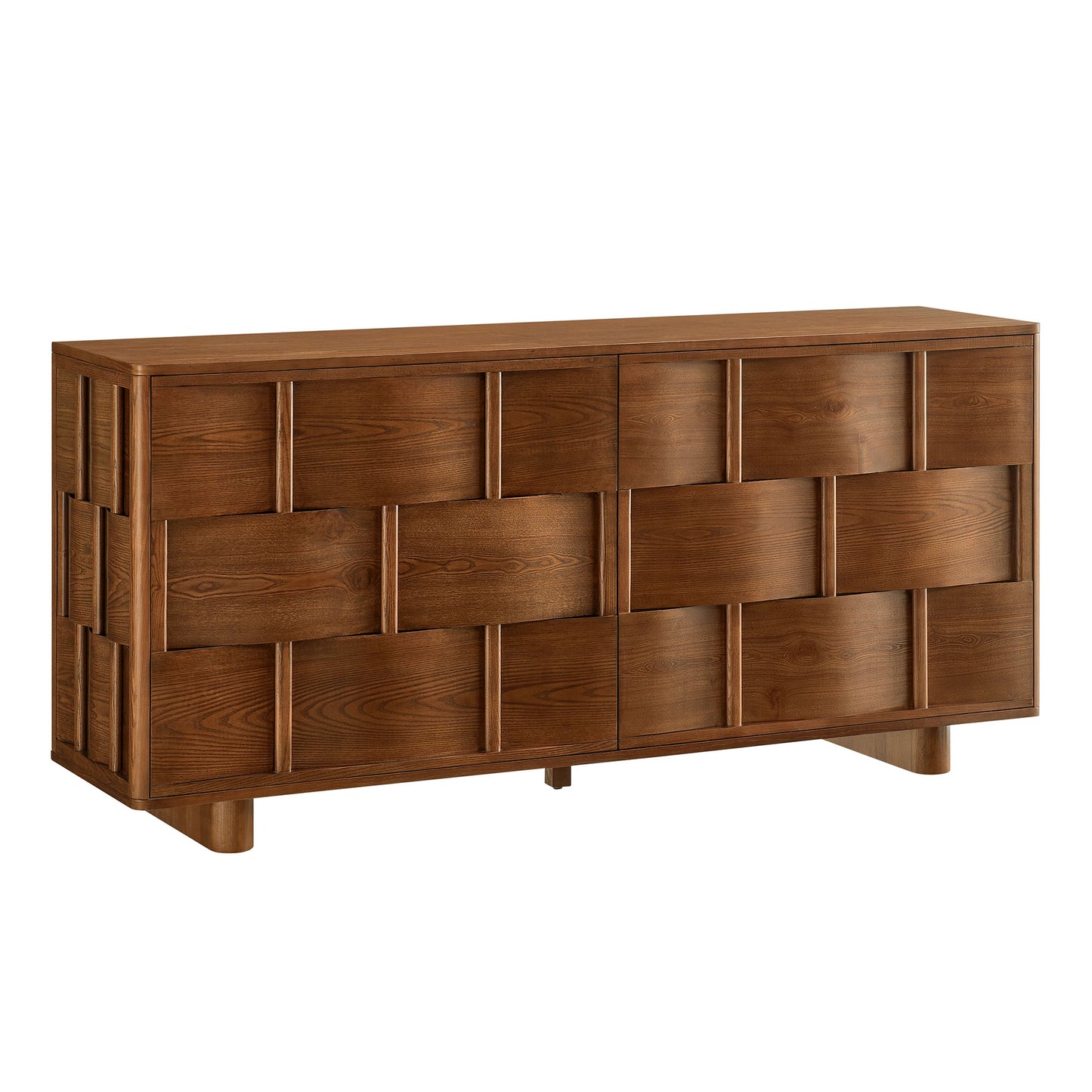Foundry 71" Woven Design Buffet Storage Cabinet by Modway