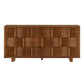 Foundry 71" Woven Design Buffet Storage Cabinet by Modway